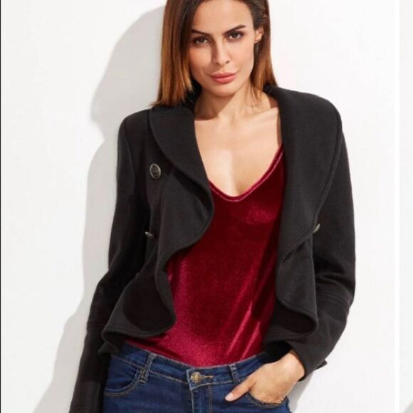 Free people Shawl Collar Open Sweater Jacket - Picture 1 of 9